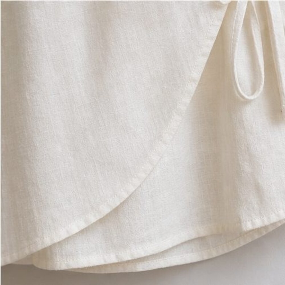 Ivory Ruffle Blouse - Picture 6 of 6